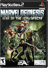 Marvel Nemesis Rise of the Imperfects PAL Playstation 2  box art